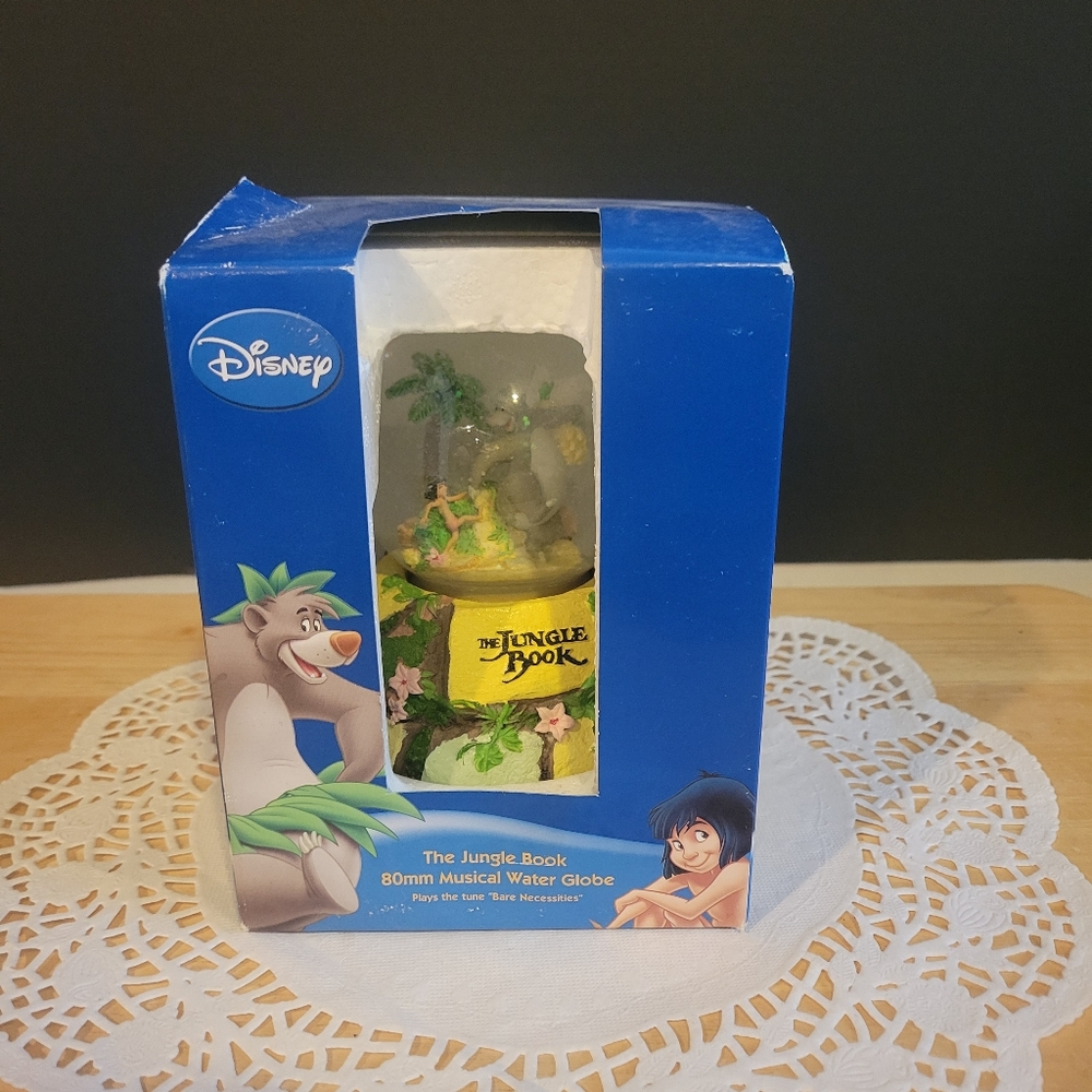 Disney The Jungle Book Musical Water Globe - Blue